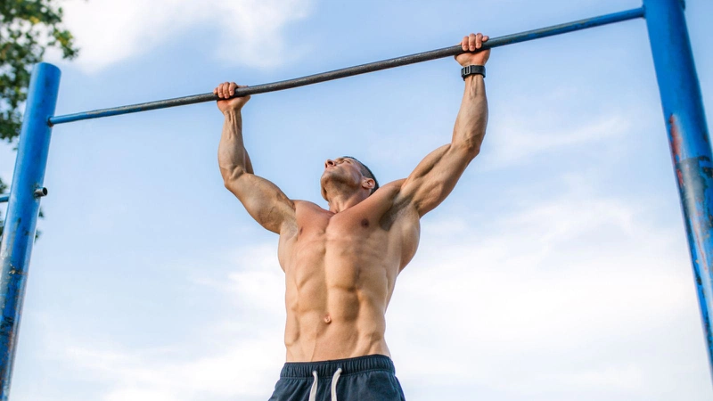 Bài tập xô lưng: Pull up