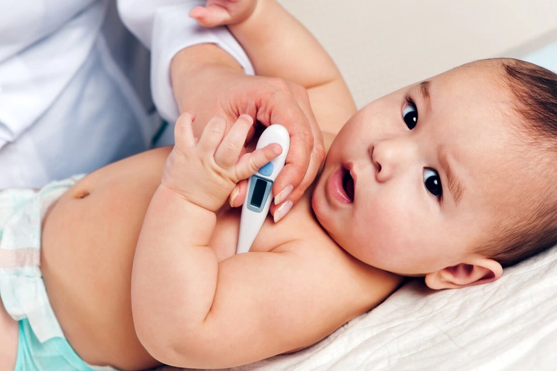 Hướng dẫn cách đo nhiệt kế cho trẻ sơ sinh đúng chuẩn 3