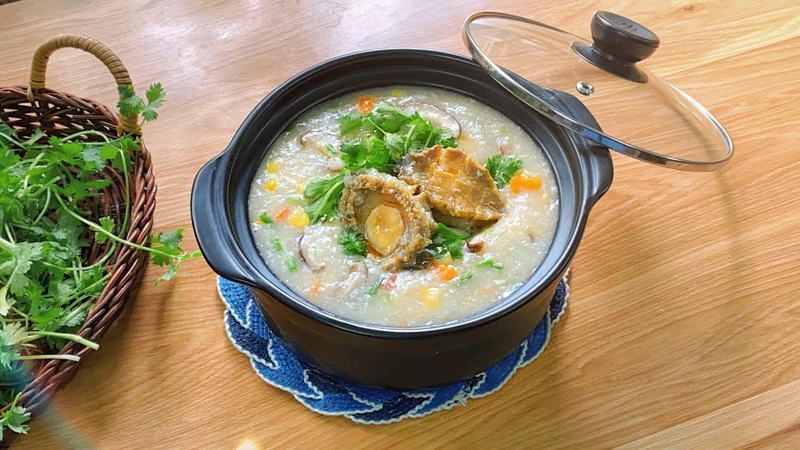 Hướng dẫn 3 cách nấu cháo bào ngư vừa thơm ngon vừa bổ dưỡng 4