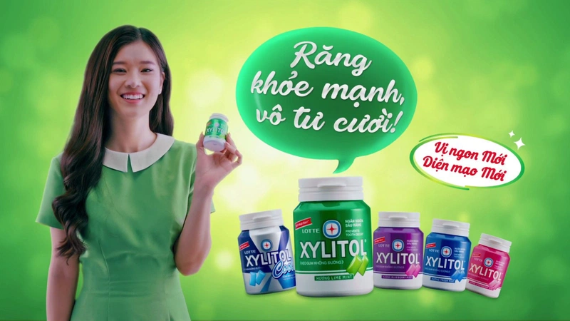 Kẹo cao su Xylitol có chất tạo ngọt tự nhiên tốt cho răng miệng