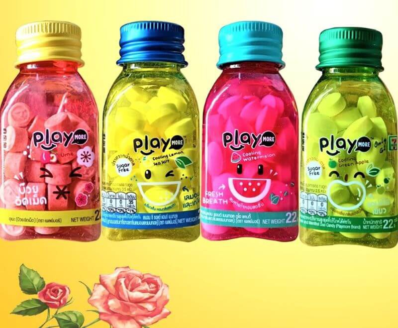 Kẹo Playmore được sản xuất bằng dây chuyền tiên tiến, hiện đại, nguồn nguyên liệu sử dụng an toàn