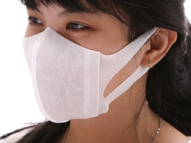 Review khẩu trang 3D cho bé Unicharm Nhật Bản 2