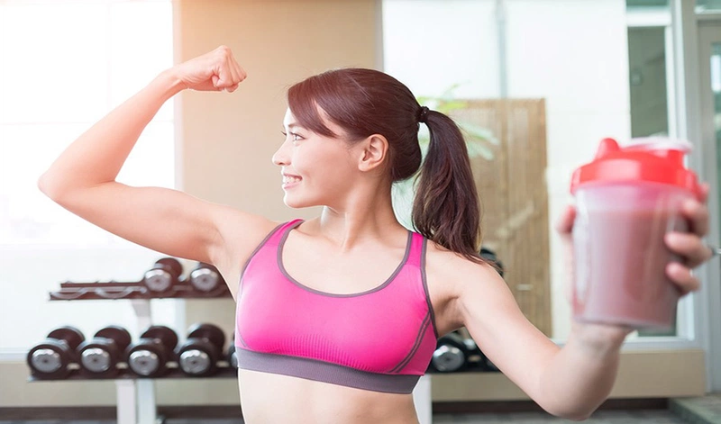 Sữa Whey Protein hỗ trợ người tập gym tăng cơ bắp