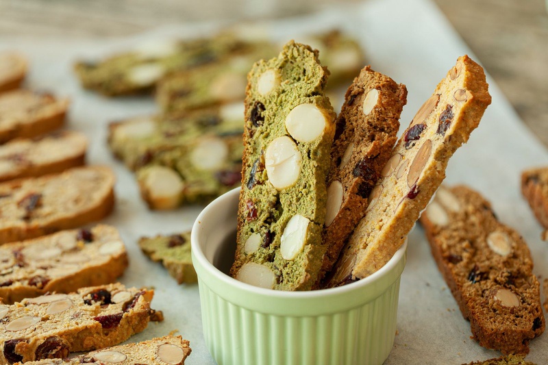 Làm bánh biscotti bằng nồi chiên không dầu không lo tăng cân 1