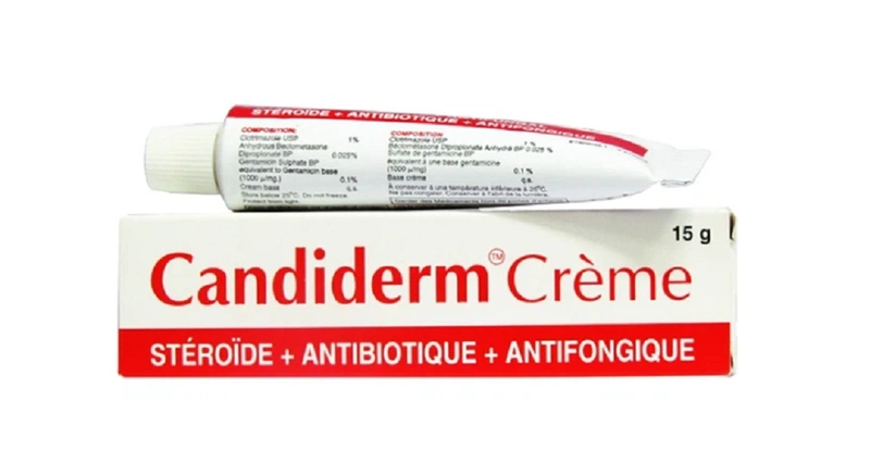 Kem bôi Candiderm Cream Glenmark có tác dụng điều trị viêm da cơ địa hiệu quả