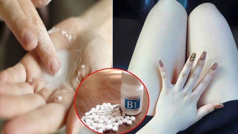 Làm trắng da bằng vitamin B1 được thực hiện ra sao? Cần lưu ý những gì? 1