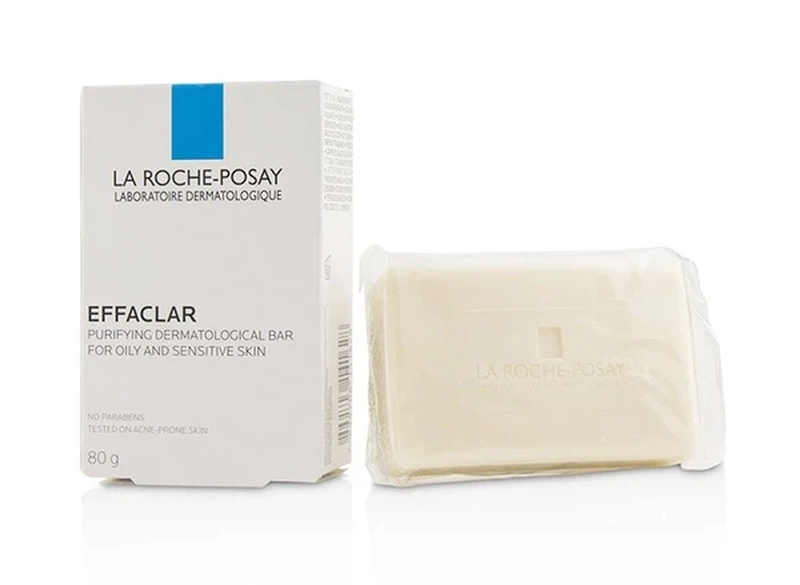 Xà bông La Roche-Posay Effaclar Dermatological Bar giúp làm sạch bụi bẩn, bã nhờn (80g) 1