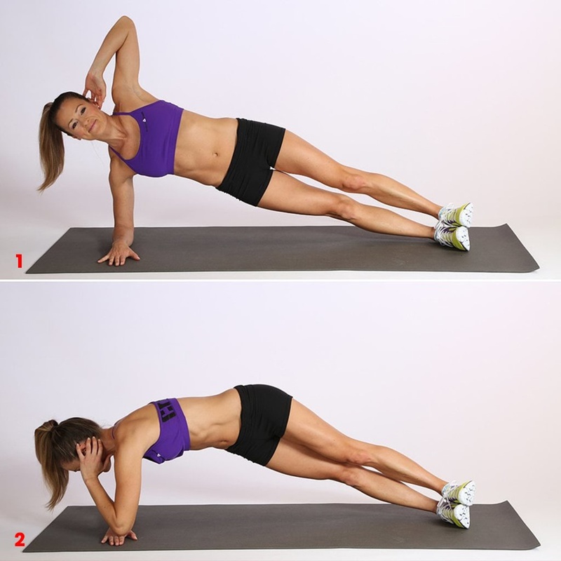 Lịch tập plank cho nữ giúp giảm mỡ bụng hiệu quả sau 4 tuần 5