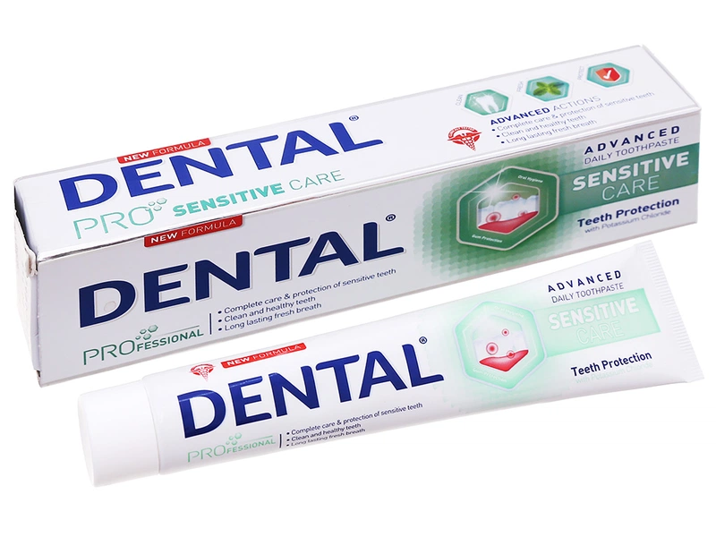 Mẹ sau sinh nên dùng kem đánh răng Dental Pro Sensitive Care