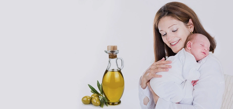 Cho bé ăn trực tiếp sẽ tốt hơn so với khi mẹ dùng dầu oliu để nấu, rán