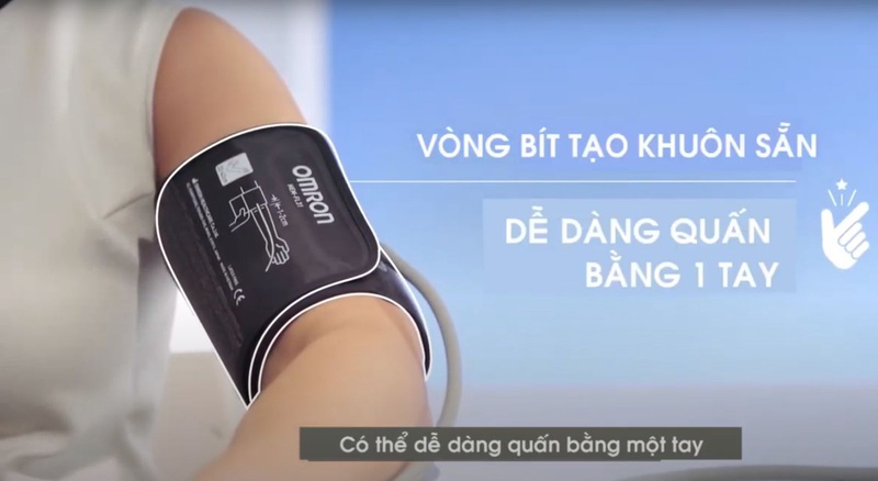 Review máy đo huyết áp Omron Hem-8712 3