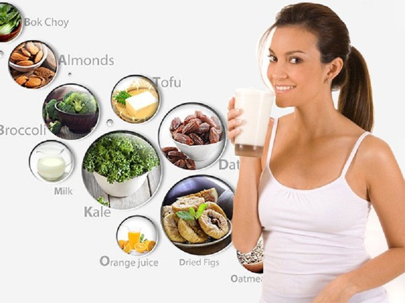Mẹ bầu cần cảnh giác trước các biểu hiện thiếu canxi trong thai kỳ 2