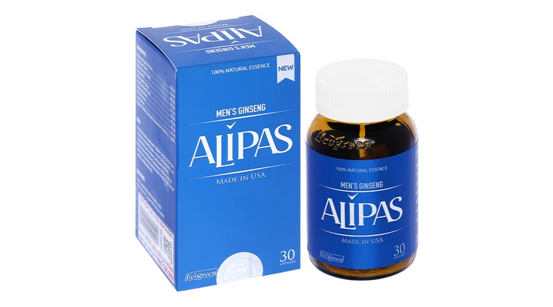 Sâm Men’s Ginseng Alipas Ecogreen cải thiện rối loạn cương dương 3