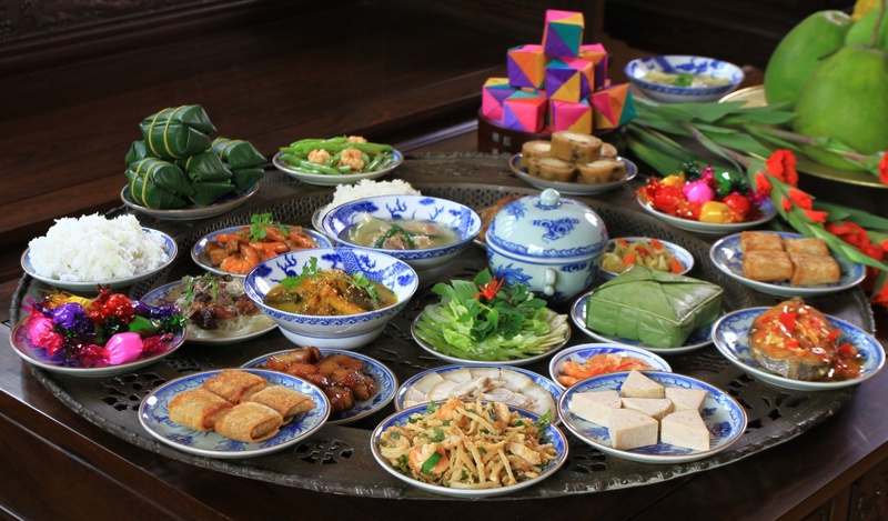 Mẹo cân bằng dinh dưỡng ngày tết 1
