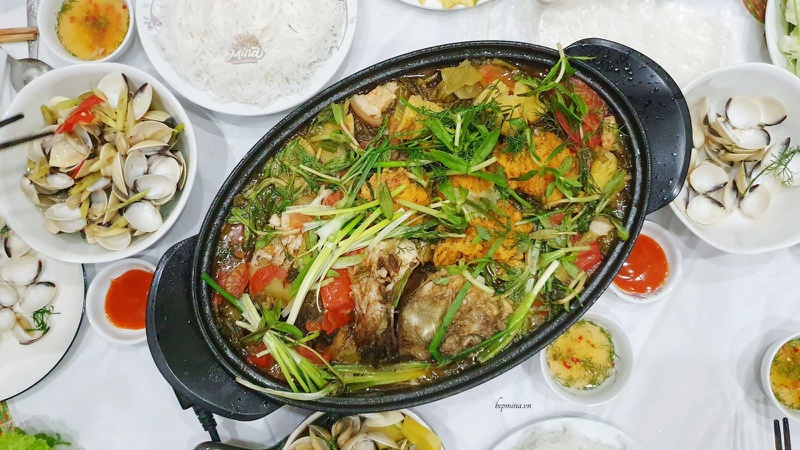 Cá chép om dưa