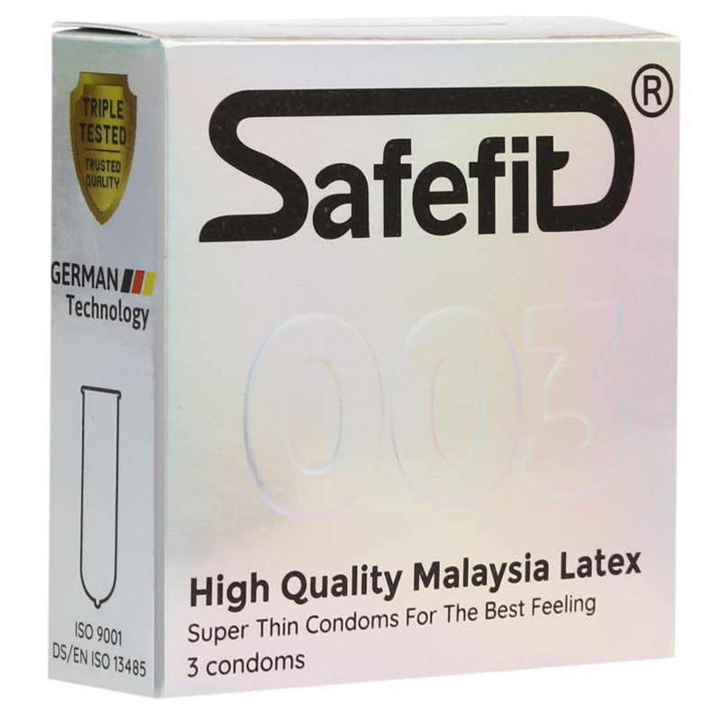 Bao cao su giá rẻ chất lượng cao: Safefit 003 S52