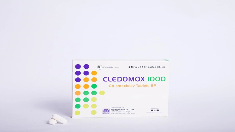 Thuốc kháng sinh Cledomox 1000Mg Medopharm là loại thuốc thường được sử dụng trong điều trị nhiễm khuẩn đường ruột