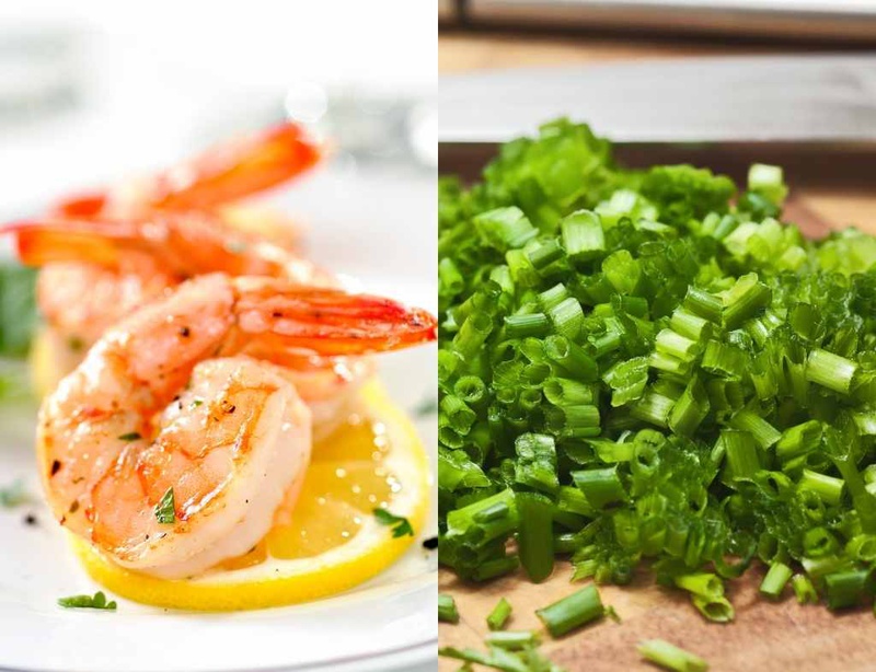Hướng dẫn nấu cháo lá hẹ cho bé ăn dặm với tôm xay