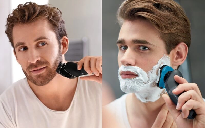 Cạo râu ướt và cạo râu khô có hiệu quả khác nhau