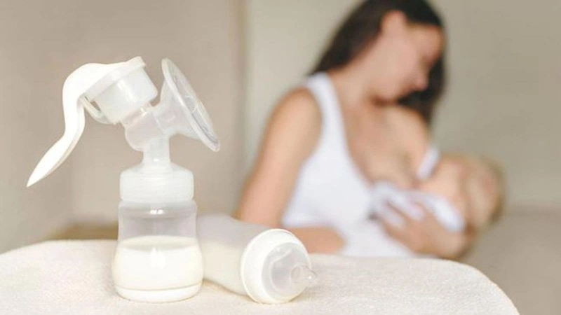 Máy hút sữa bằng tay không sử dụng nguồn điện nên các mẹ có thể mang theo và hút sữa ở bất cứ đâu