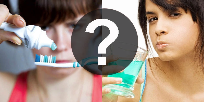Dùng nước súc miệng thay kem đánh răng có nên không?
