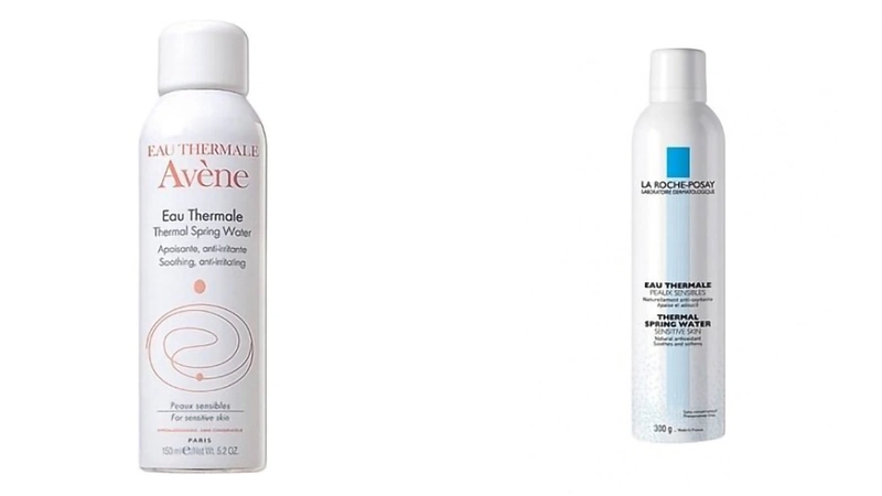 Xịt khoáng Avene và La Roche Posay có tác dụng bảo vệ da, cân bằng độ ẩm cho da, hạn chế tối đa tác hại của môi trường lên da