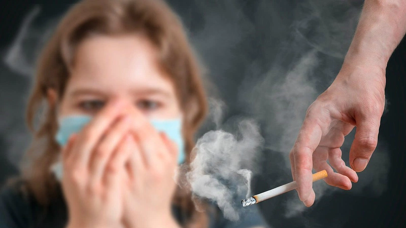 hít phải khí nicotine 
