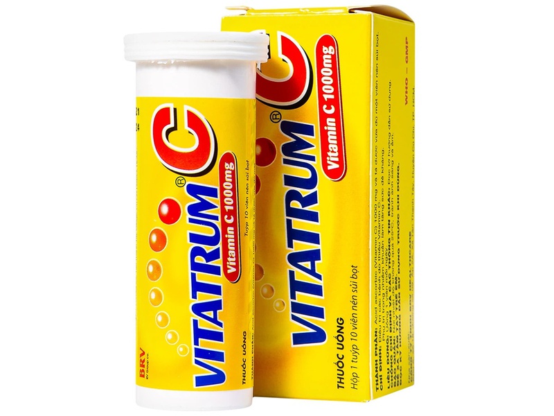 Viên sủi Vitatrum C là sản phẩm cung cấp vitamin C được ưa chuộng hàng đầu