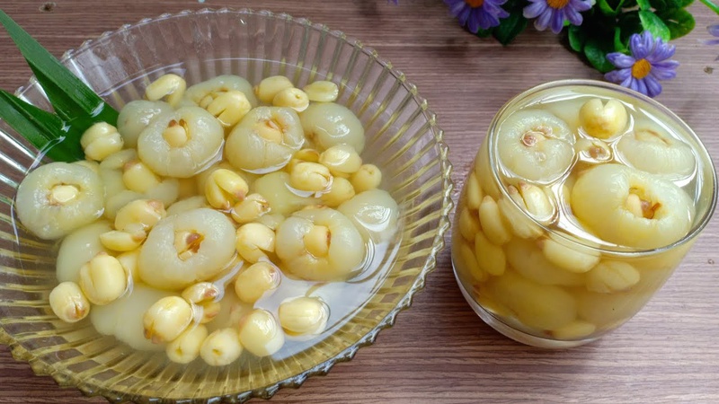 Chè long nhãn hạt sen thanh nhiệt