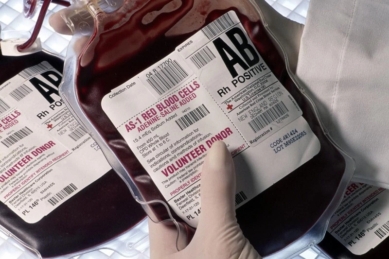 Nhóm máu AB thuộc nhóm máu hiếm