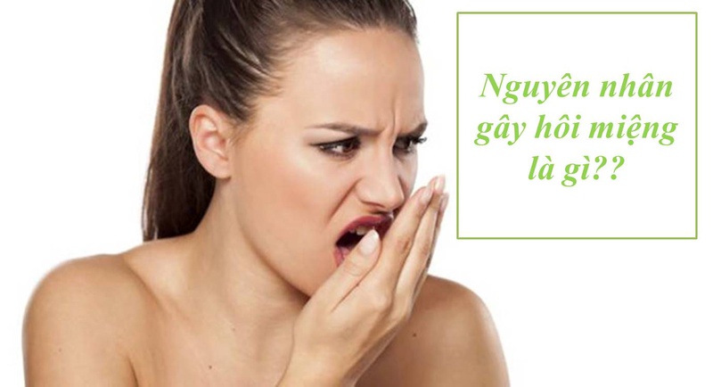 Những bệnh răng miệng khiến hơi thở có mùi khó chịu