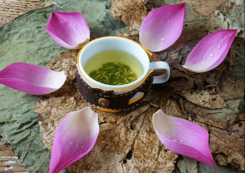 Những tác dụng khi uống tâm sen với cam thảo2