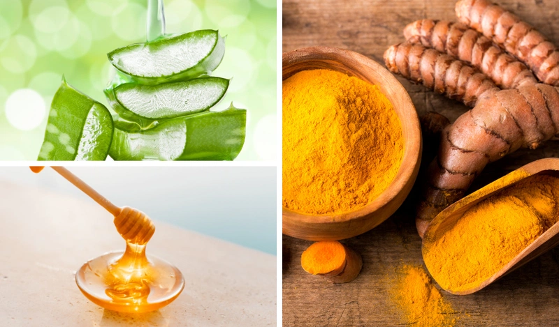 Sử dụng nguyên liệu tự nhiên như lô hội, mật ong để làm sạch lưỡi