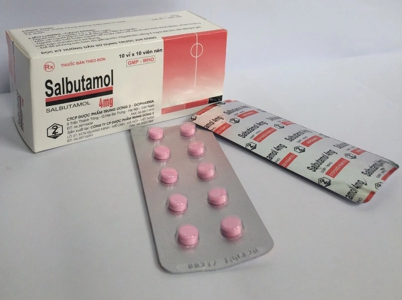 Những thông tin cơ bản về thuốc giãn phế quản salbutamol1