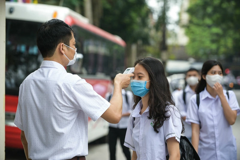 Những việc nên làm ngày tựu trường để phòng chống corona 1
