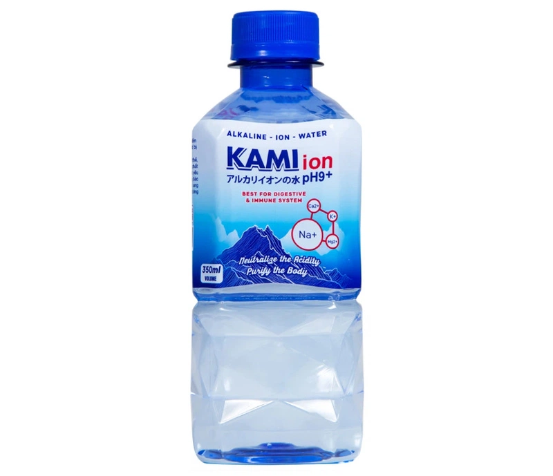 Nước uống ion kiềm Kami-Ion pH9+ 350ml