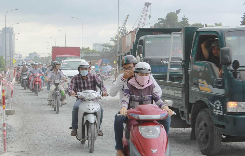 Ô nhiễm không khí đáng báo động tại TP.HCM 2