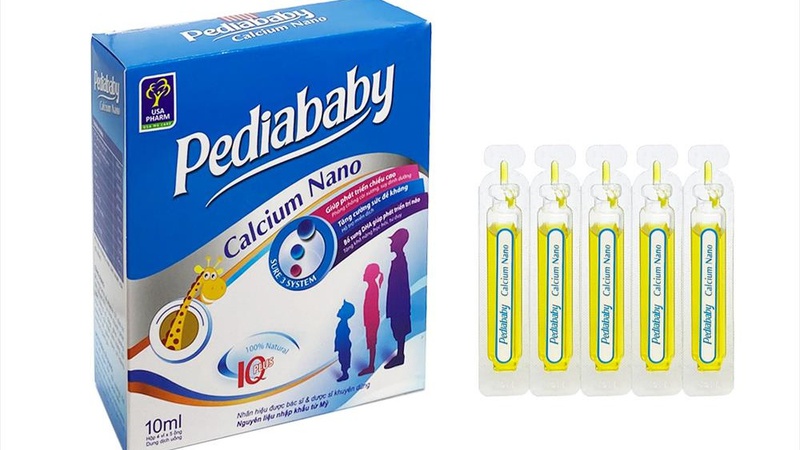 Pediababy Calcium Nano - Sự lựa chọn cần thiết cho sức khỏe xương và răng của bé 1