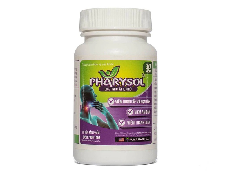 Viên uống Pharysol Fuma thảo dược điều trị viêm họng