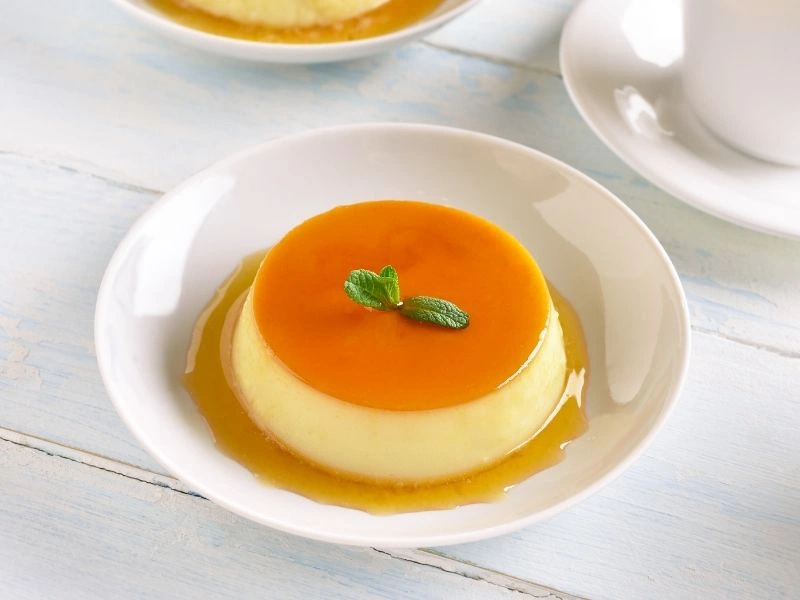 Phụ nữ sau sinh ăn bánh flan được không?1