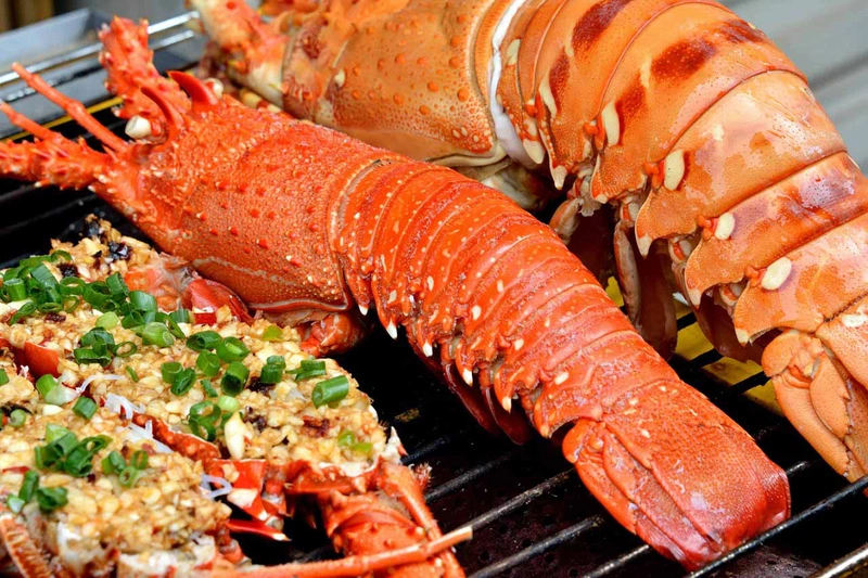 Không ăn hải sản sau khi phun mí