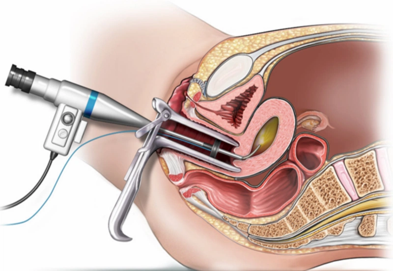 Phương pháp chẩn đoán và cách điều trị polyp cổ tử cung khi mang thai 2