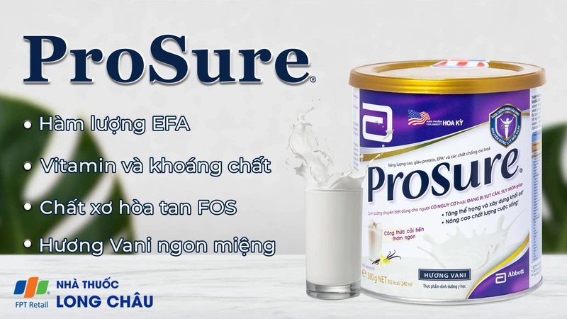 Sữa Abbott Prosure Hương Vani 1