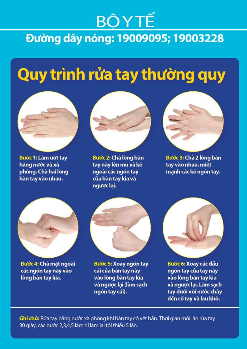 Cách sử dụng nước sát khuẩn rửa tay đúng chuẩn