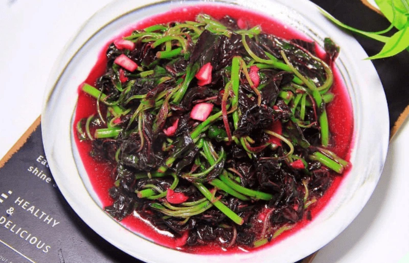 rau dền đỏ 2