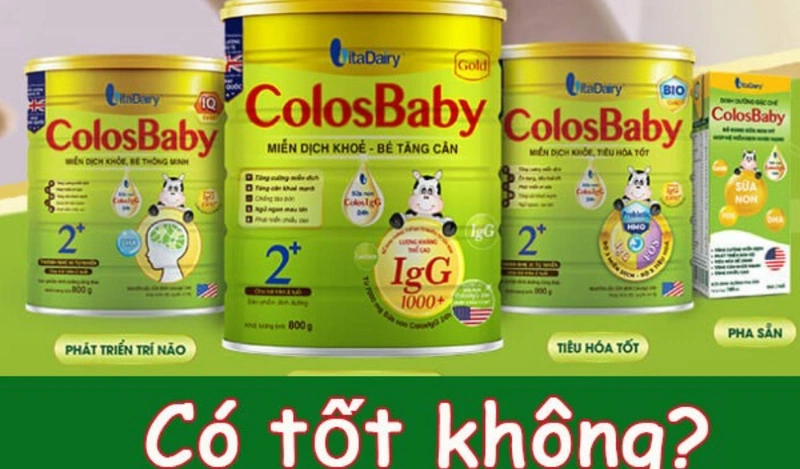 Review sữa colosbaby có tốt không?