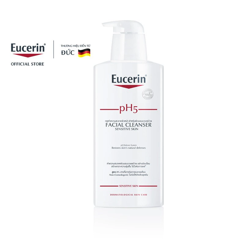 Review sữa rửa mặt Eucerin trị mụn được yêu thích hiện nay 2