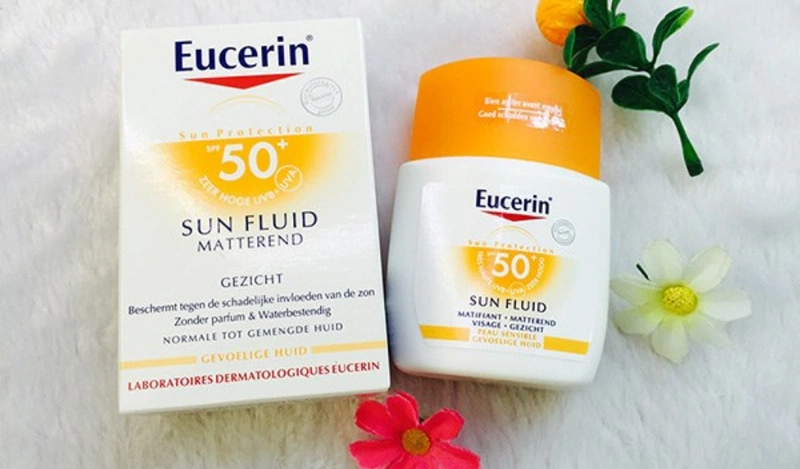 Kem chống nắng Eucerin Sun Fluid Mattifying