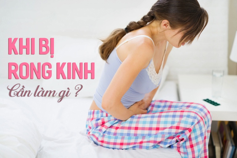 Rong kinh sau sinh do sự thay đổi bất thường của estrogen và progesterone 