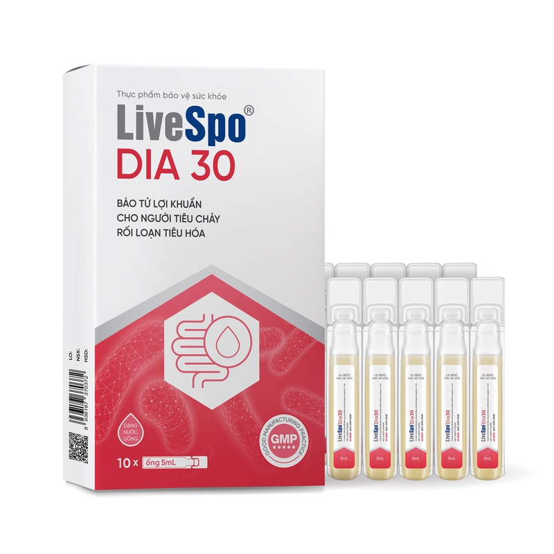 Bào tử lợi khuẩn Livespo DIA 30 cho người rối loạn tiêu hóa 3
